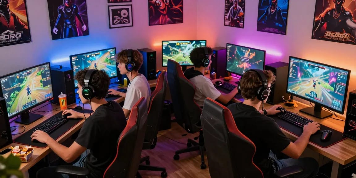 Online gaming experience at https://sv88m7.com with friends enjoying vibrant games in an immersive environment.