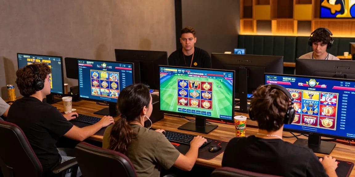 Engaging gaming experience at Gran Poseidon Paraguay featuring players enjoying slots and sports betting