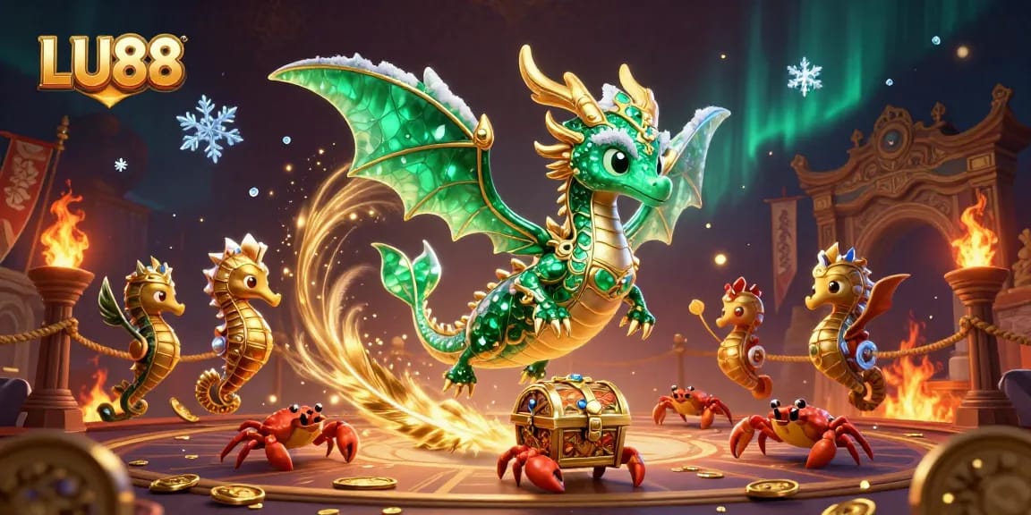 Engage in thrilling gameplay with LU88's vibrant casino experience featuring unique treasure elements.