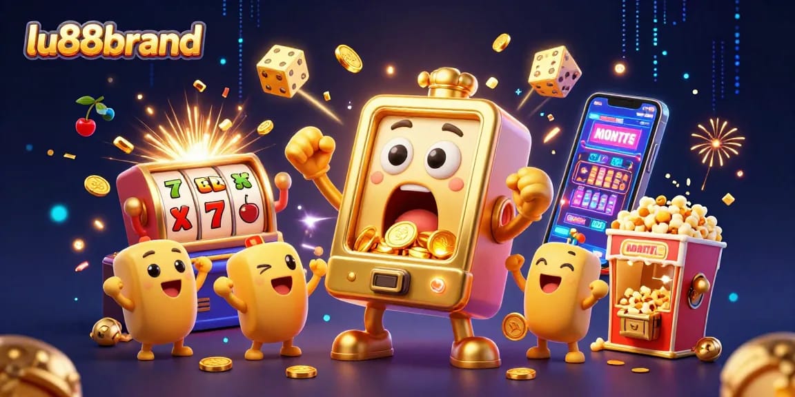 Experience exciting wins at lu88brand with engaging slot machines and vibrant casino elements.