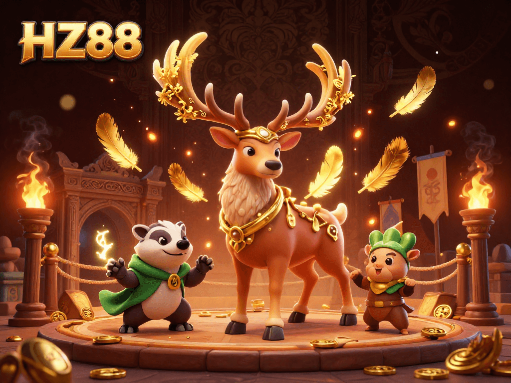Engage in thrilling battles with HZ88's immersive fighting arena and magical characters.