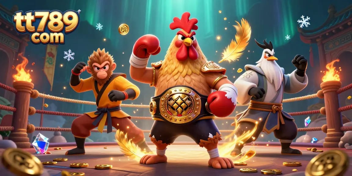 Ikuti permainan online yang mendebarkan di tt789 com dengan aksi kasino langsung dan karakter 3D yang berwarna-warni.