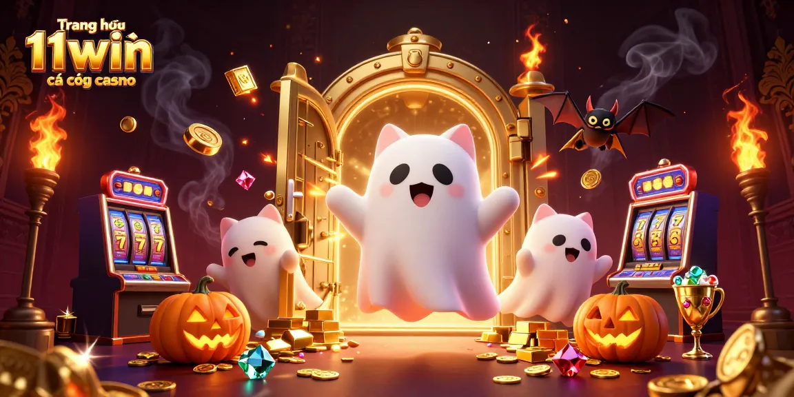 Experience thrilling gameplay at Trang chủ 11win cá cược casino with enchanting characters in a haunted casino.
