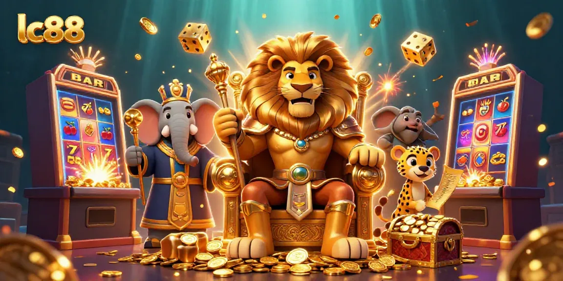 Experience unrivaled excitement at lc88's slot machines, where gold coins burst and jackpots explode!