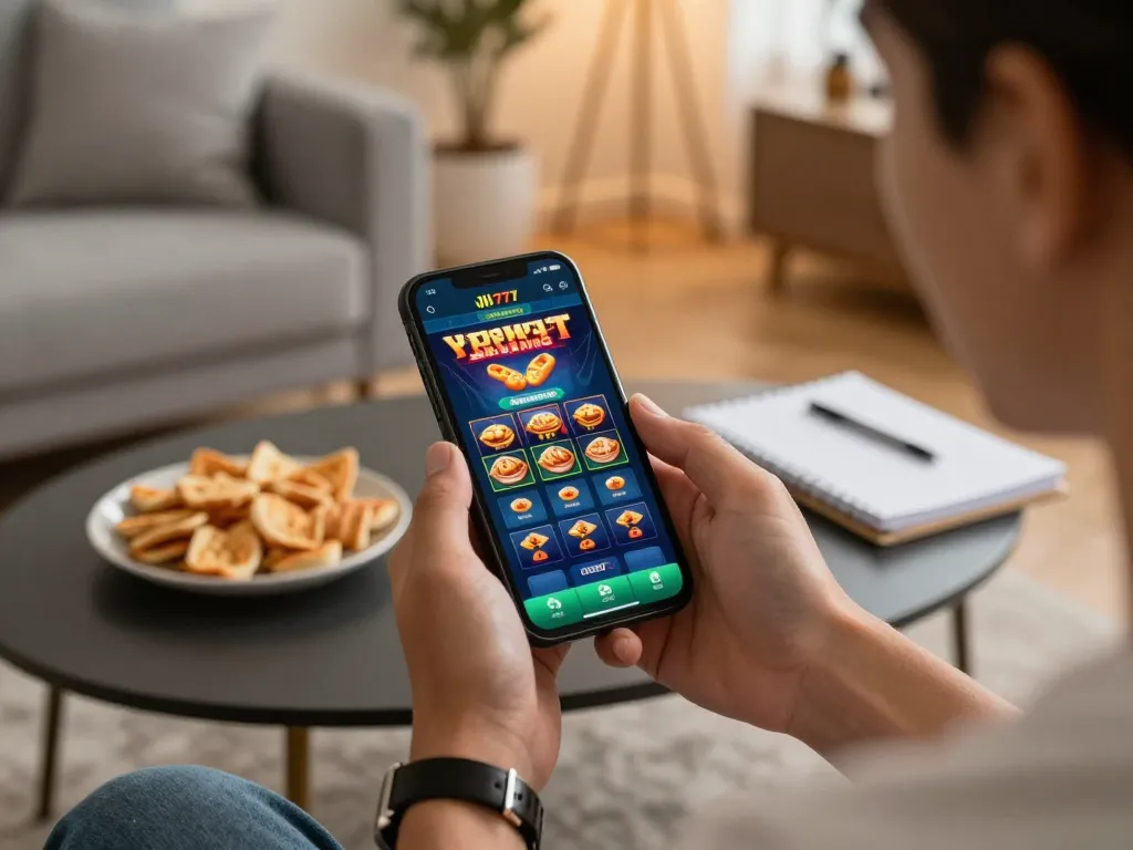 Explore thrilling gaming on the Jili777 homepage through the mobile app with an engaging user interface