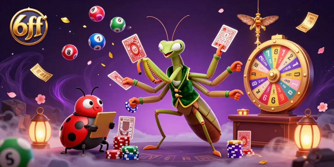 Experience thrilling gameplay with 6ff as the mantis and ladybug guide your winning strategies.