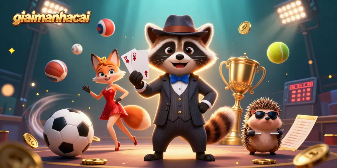 Experience thrilling bets and promotions at giaimanhacai with charismatic characters in a vibrant gambling scene.