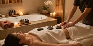 RR88 wellness retreat featuring a luxurious massage therapy experience.